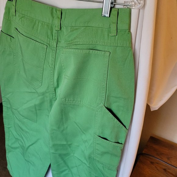 Chadwick's Green Painter Capri Jeans Size 10 (309) - Picture 9 of 11